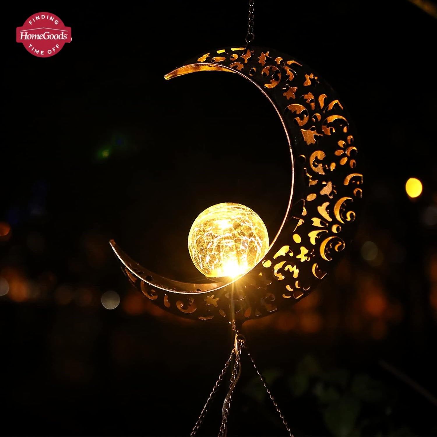 Magical Celestial Solar Wind Chime That Glows at Night ☀️🌙