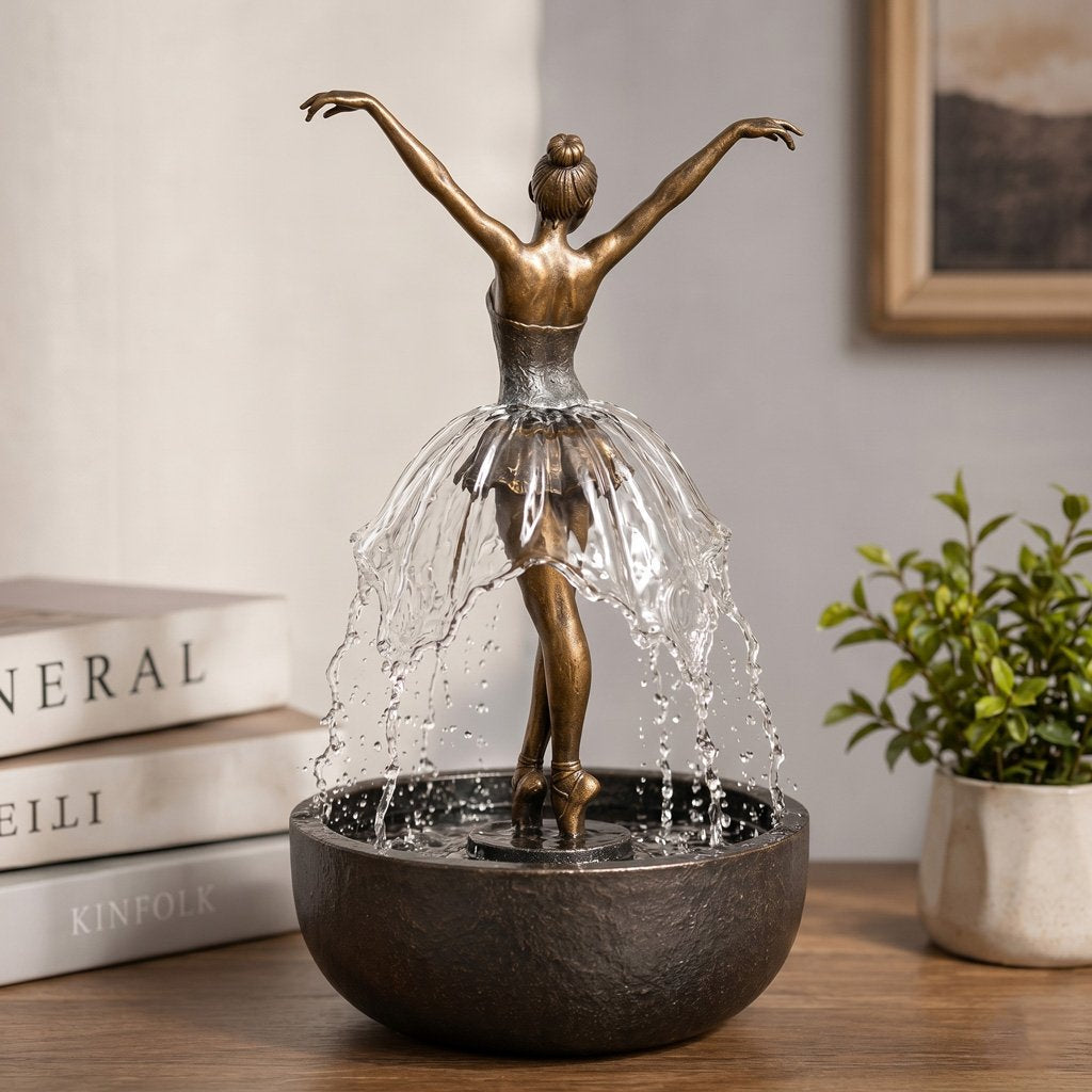 Indoor tabletop water fountain for desk bedroom and office
