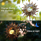 Magical Celestial Solar Wind Chime That Glows at Night ☀️🌙