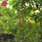 Magical Celestial Solar Wind Chime That Glows at Night ☀️🌙