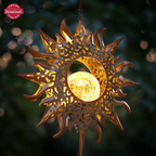 Magical Celestial Solar Wind Chime That Glows at Night ☀️🌙