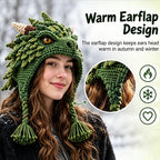 Animal hood hat crochet kit multi angle product view