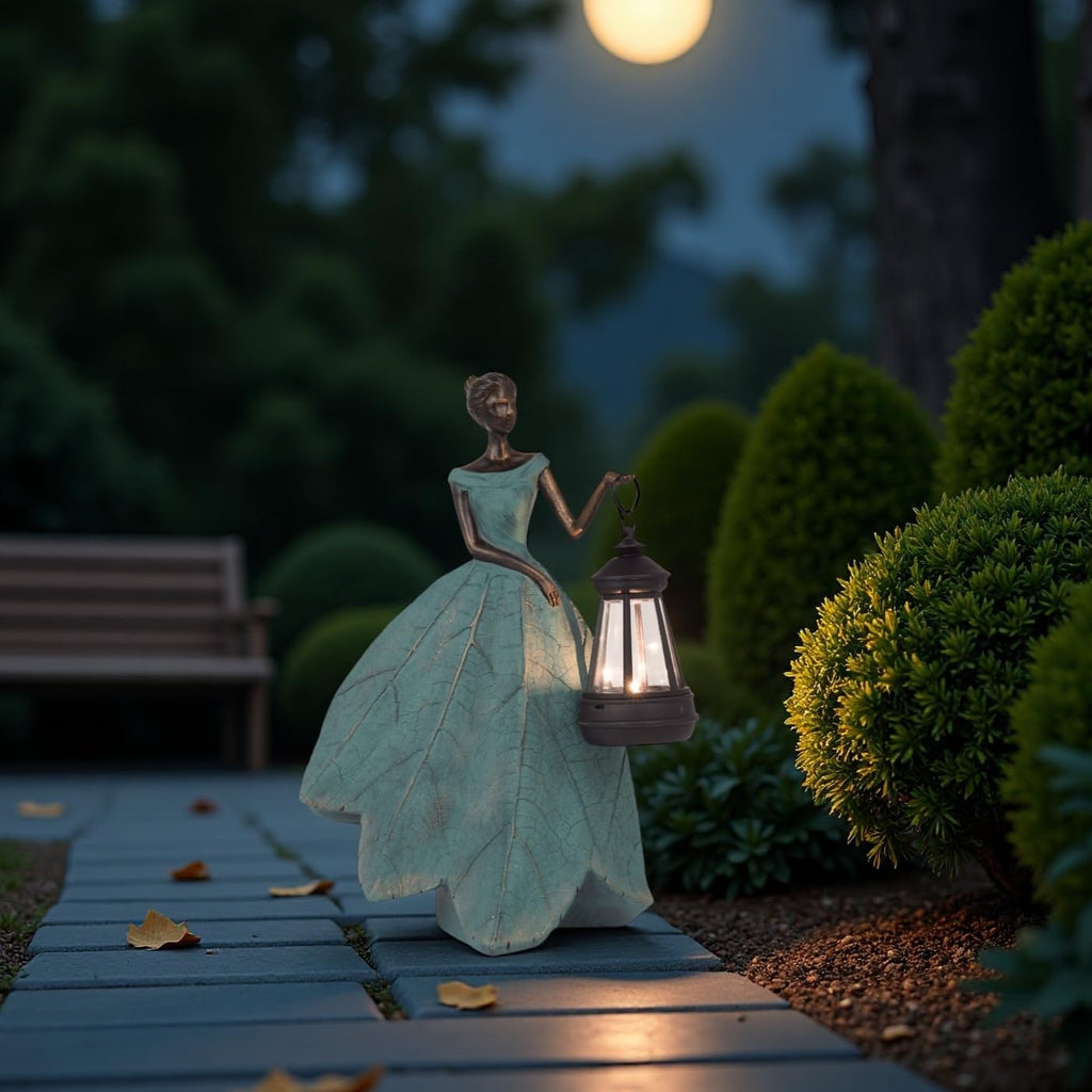 The Artisan “Leaf Fairy” Solar Garden Guardian ☀️🧚‍♀️