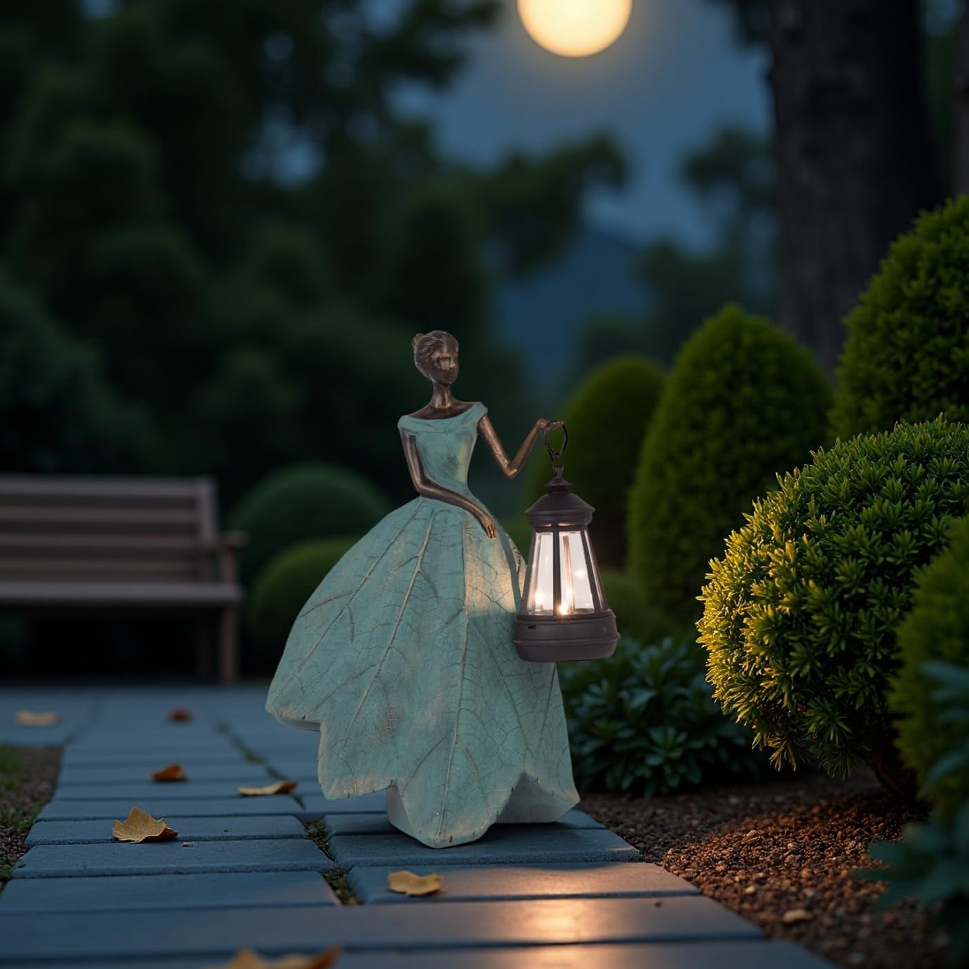 The Artisan “Leaf Fairy” Solar Garden Guardian ☀️🧚‍♀️
