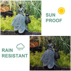 The Artisan “Leaf Fairy” Solar Garden Guardian ☀️🧚‍♀️