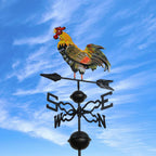 Westcharm 48 in. Crowing Metal Rooster Weathervane