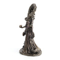Aradia witch statue in antique bronze finish main product view
