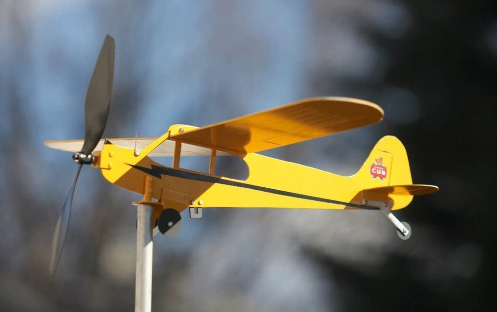 Thyggzjbs Piper J3 Cub Airplane Weathervane