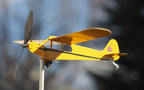 Thyggzjbs Piper J3 Cub Airplane Weathervane