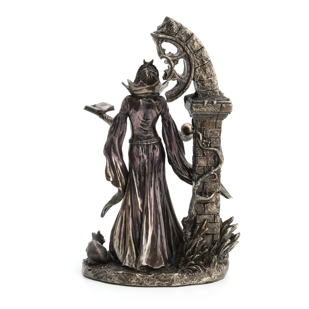 Aradia witch statue for shelf mantel and desk display