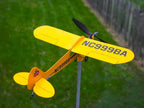 Thyggzjbs Piper J3 Cub Airplane Weathervane