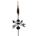 Westcharm 48 in. Crowing Metal Rooster Weathervane