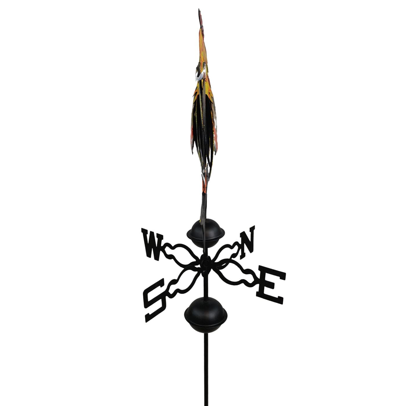Westcharm 48 in. Crowing Metal Rooster Weathervane