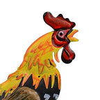 Westcharm 48 in. Crowing Metal Rooster Weathervane